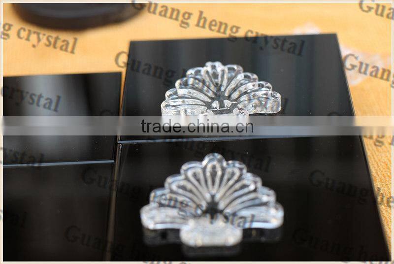 Christmas tree shape crystal decoration pieces