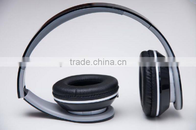 colorful wilred bluetooth headset foldable headphone for mobile phone and computer