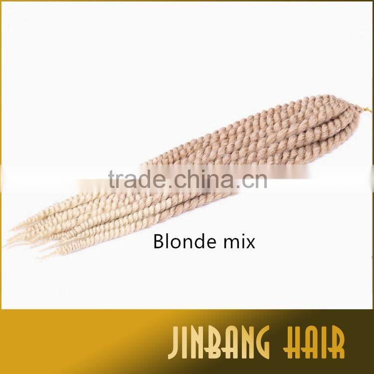 Premium 24" Havana Mambo Twist Crochet Pretwist Hair Havana Twist Crochet Braids Afro Extension Havana Mambo Twist Beauty Hair