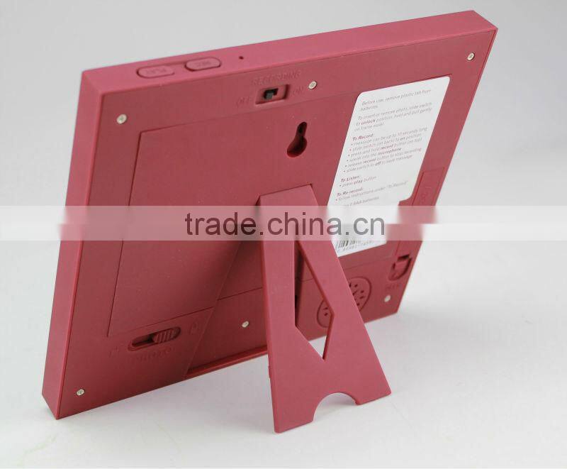 2014 the newest Talking photo frame/recording photo frame,birthday souvenir,promotional gift