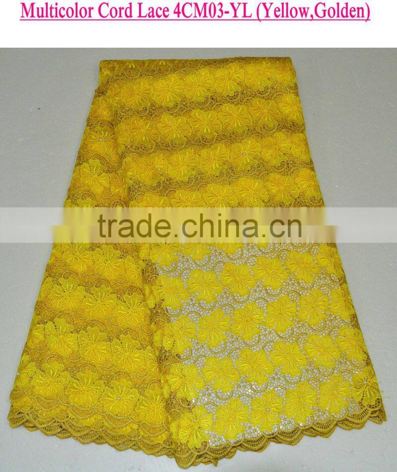 Fashion Pretty European Heavy cord flower lace beaded lace swiss chemical lace