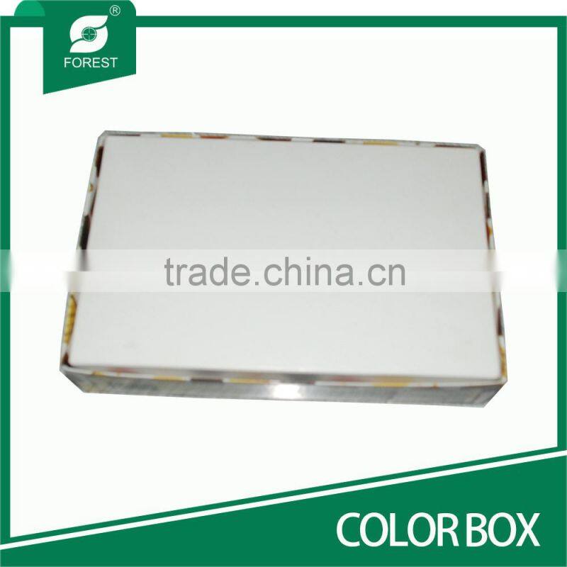 WHITE CARDBOARD COLOR CANDY BOX