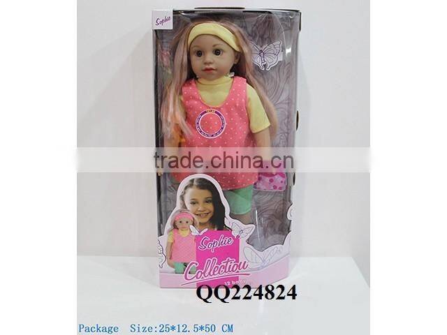 New products baby doll 18 inch American girl doll toy doll for sale With IC