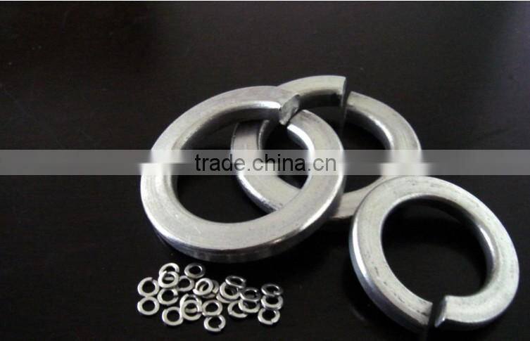 China mainland Zinc plated spring lock washer DIN127