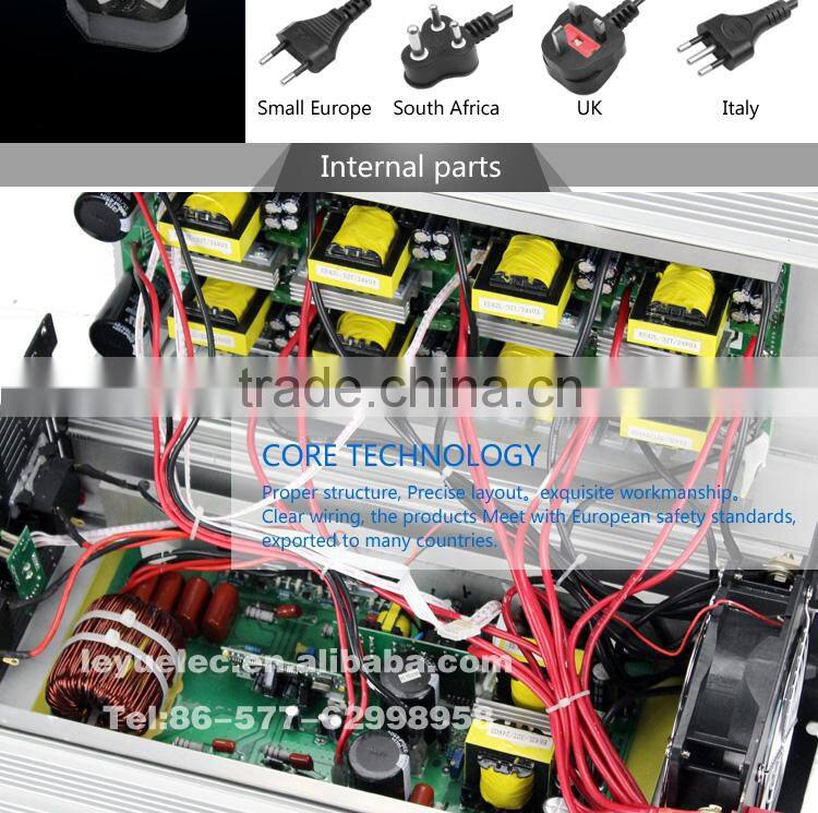 18 months warranty 5000w solar series 12v 24v 48v pure sine wave power inverter