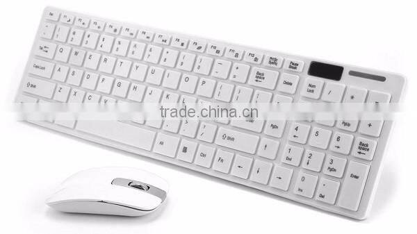 rechargeable wireless bluetooth arabic computer keyboard and mouse