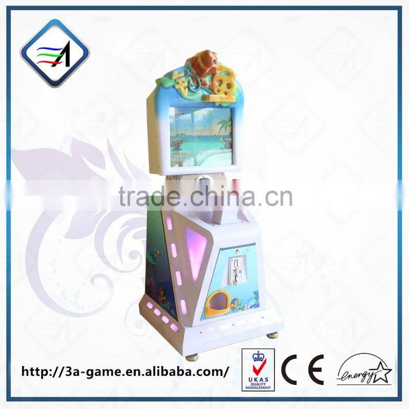 New kids Coin Operated Games simulation fishing game machine with vibration for sale