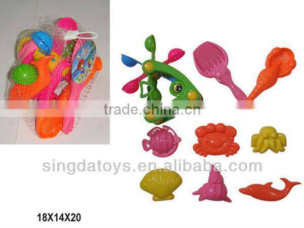 Summer beach set baby toy ( van, fork, shovel...)