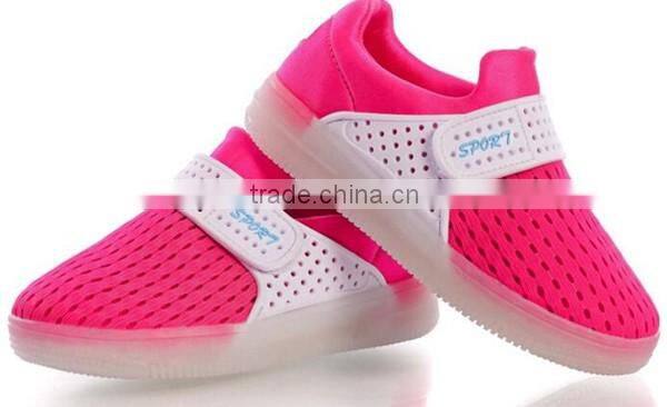 Wholesale new design children lighting shoes for Christmas