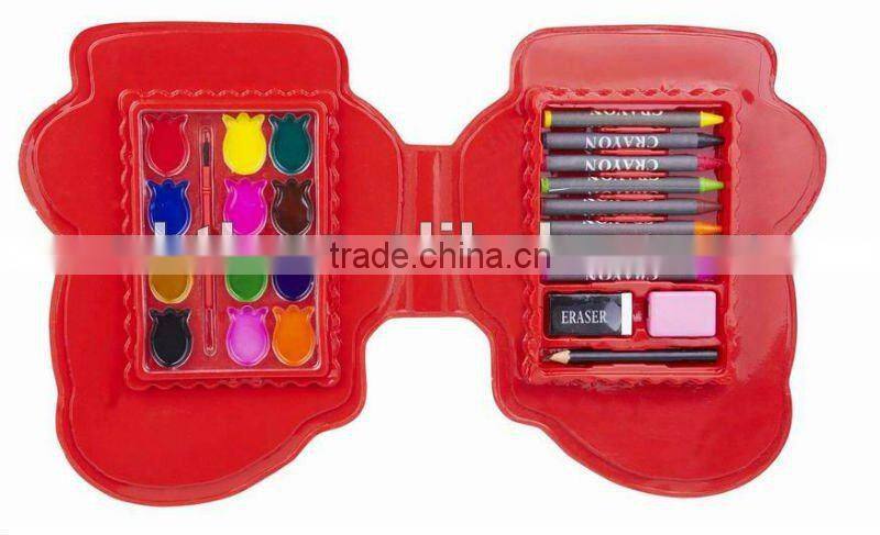 mini crayon stationery set for kids