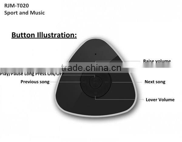 Mini Bluetooth Speaker Smart LED Bed Light Lamp Wireless Music Player