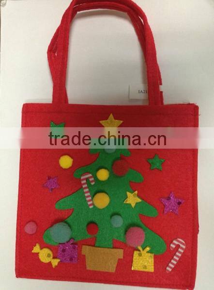 2015 Custom Design Fantastic decorative ,Christmas Felt Bag