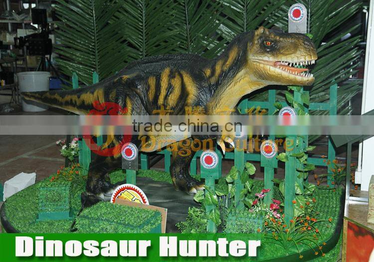 Aliens Paradise Amusement shooting on dinosaur arcade game machine