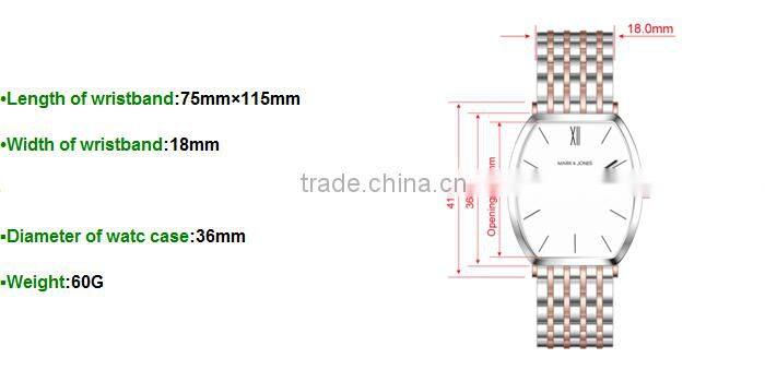 5atm Water Resistant Japan Movement Quartz Ladies Stainless Steel Watch