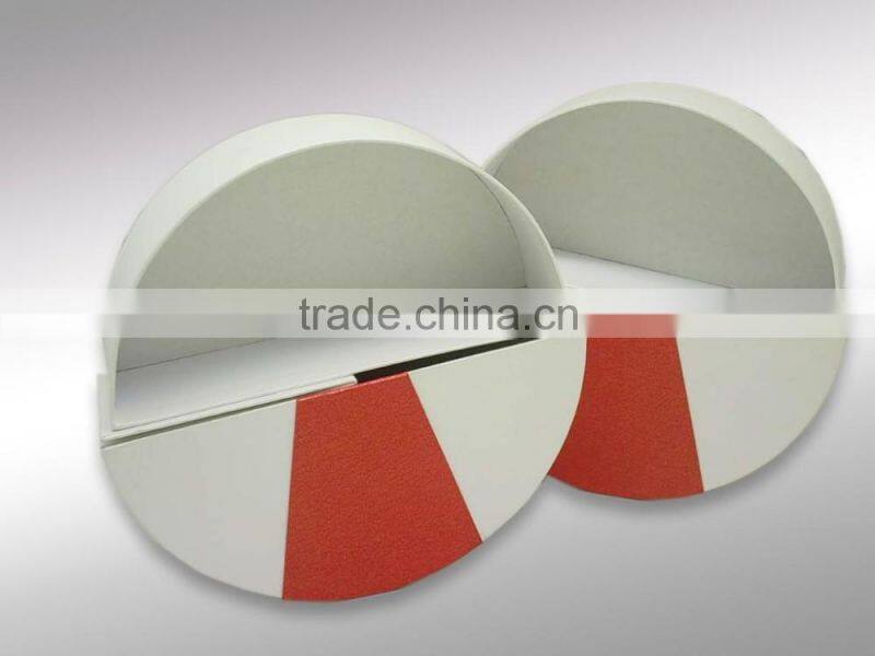 custom printed cardboard packaging round hat box for sale