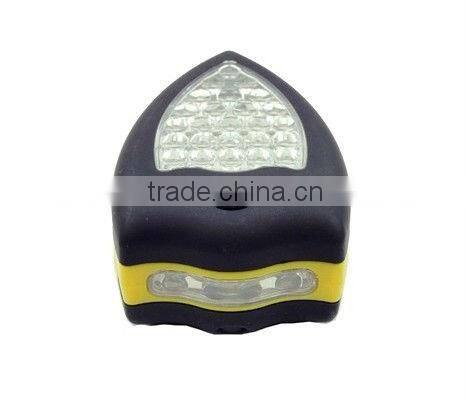 usefull triangle magnetic 25+4 super bright led work light