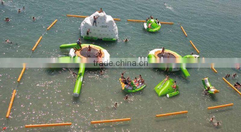 2014 new design cheap inflatable water game, safety water blob, jumping pillow on sale