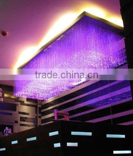 100M/Roll 3mm entirely light fiber optic,side light fiber optic