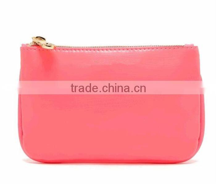 2016 simple design wallet PU leather coin purse portable lady fashion wallet