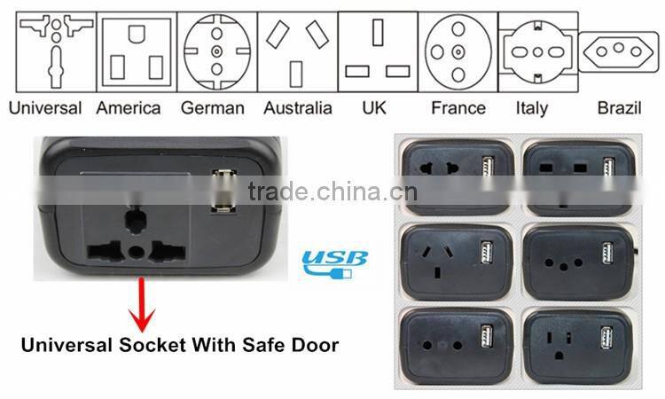 factory price DC12V 75w car power interver with USB
