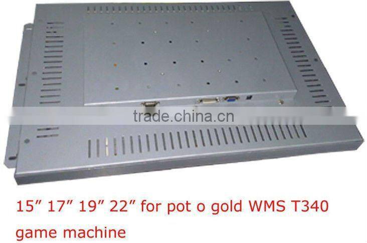 WMS/FOX340/T340/POG games used open frame LCD monitor