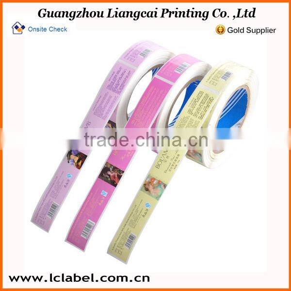 Custom adhesive roll sticker, adhesive roll sticker, adhesive paper sticker