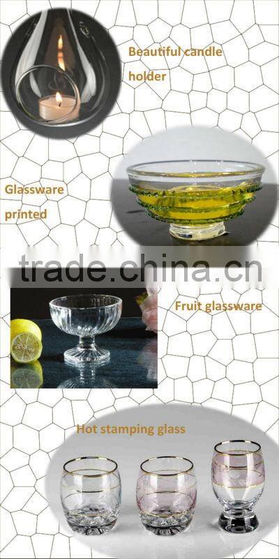 Cheap Crystal glass wine goblet in factory