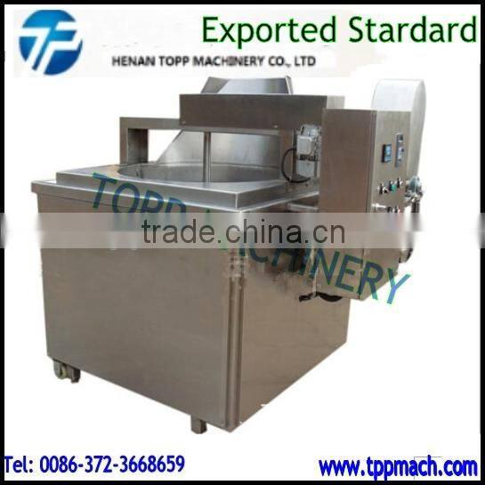 New Type Easy Operated Oil-water Mixture Deep Fryer Machine