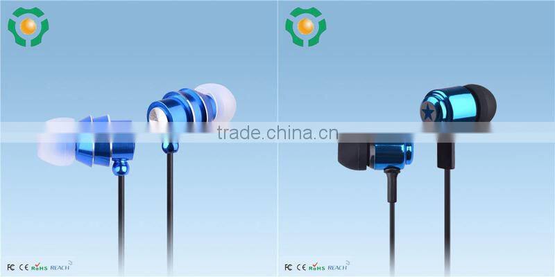 shezhen factory fashion earphone with ROHS approval