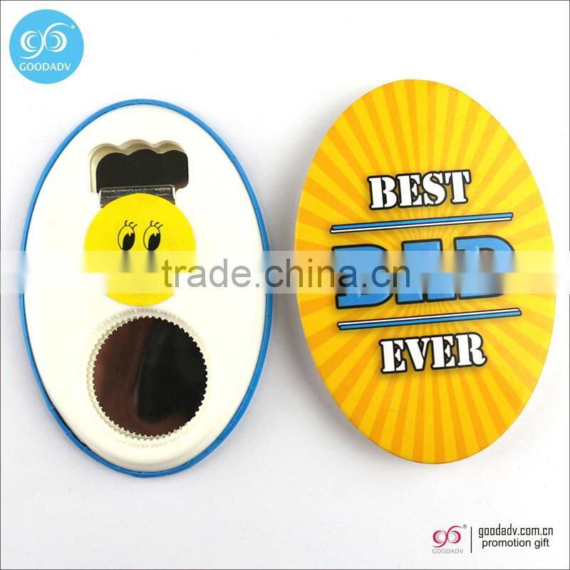 2016 newly style custom can opener promotion tin bottle opener