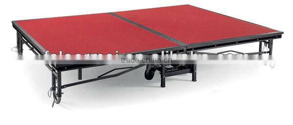 Convenient folding portable mobile Stage