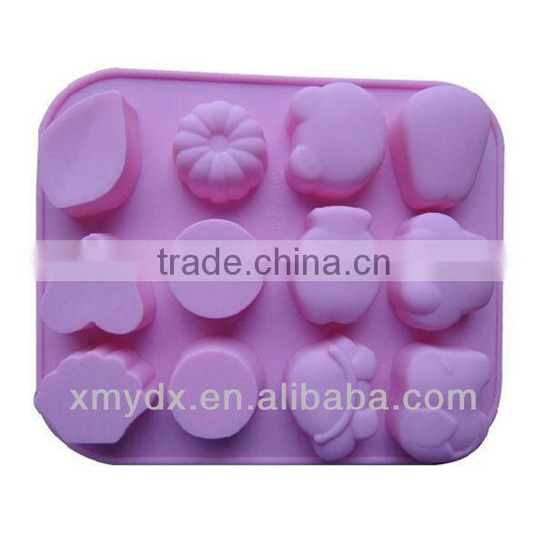 silicone fondant mold, cute shape silicone cake mold, baking mold, biscuit mold, bread mold