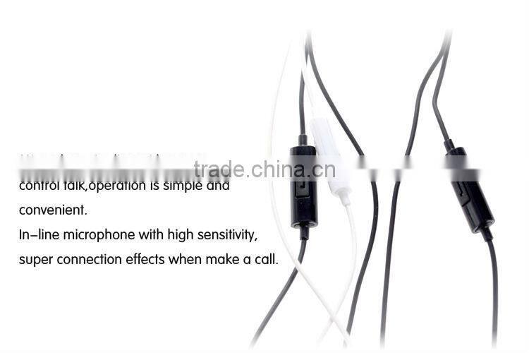 phone headset 3.5mm audio jack in ear walkie talkie headset