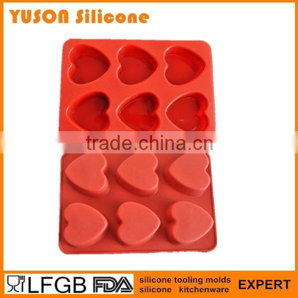 Hot Selling Rose Flower Cake Decoration Tip Silicone Fondant Mold