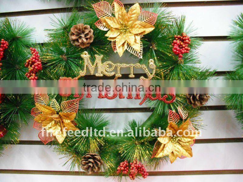 X'MAS decorative PVC garland