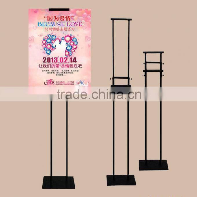 Metal Advertising POP Display Easel Stand
