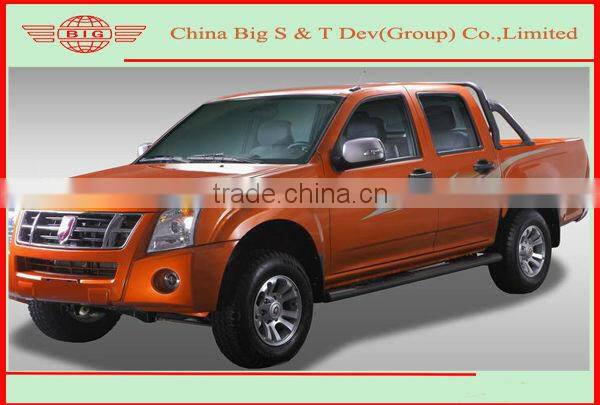 Double Cabin diesel engine rear wheel drive LHD pickup on sale