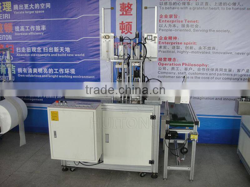 Surgical face mask outer belt welding machine