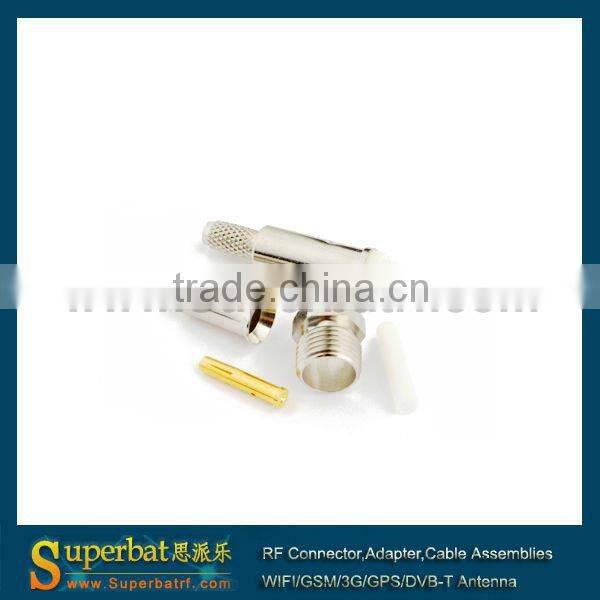 fme to crc9 Crimp Jack connector for LMR100