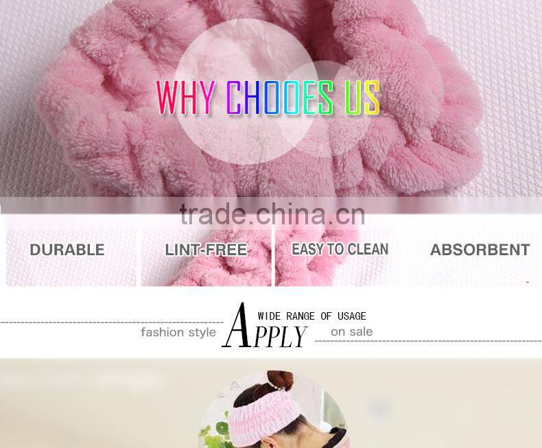 pink cute girl knit headbands wholesale