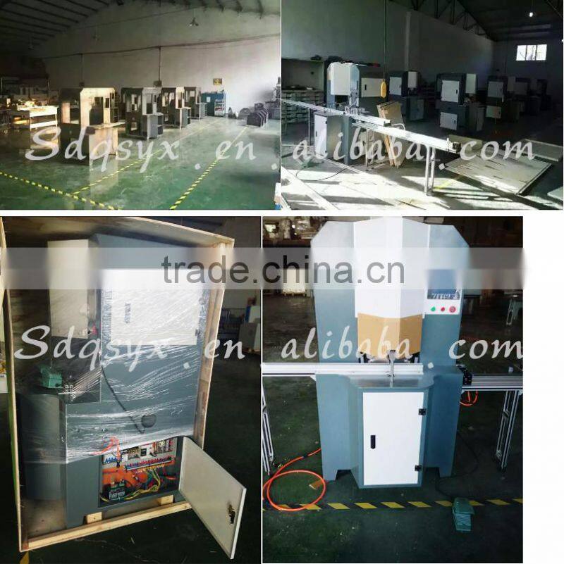 Aluminum extrusions computer wood cuttimg machine