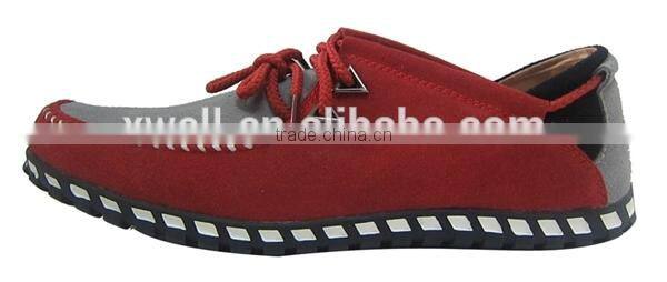 2016 new lace-up men leather casual shoes men sneaker