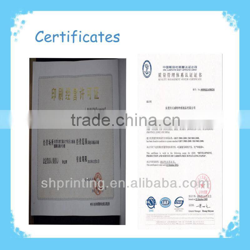Professional commercial printing service for NCR paper