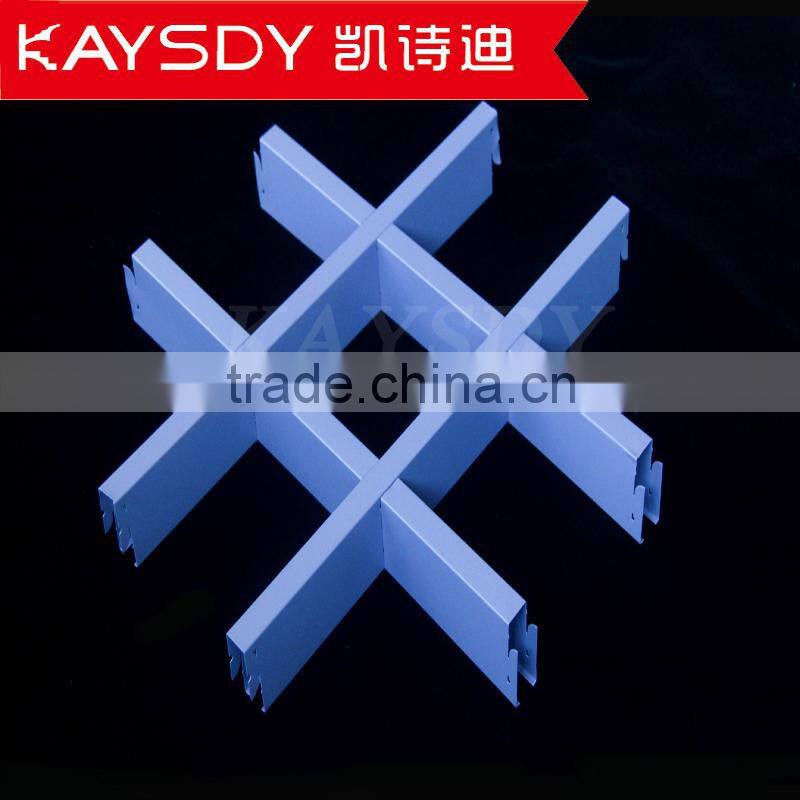 Aluminum decorative ventilation metal grille ceiling panels