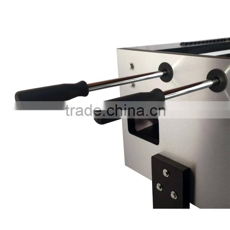 HPL-pitch covering professional soccer table with scratch resistant coating top, tournament Kickers soccer table