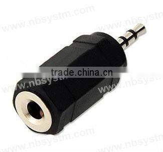 2.5mm stereo plug to 3.5mm stereo,mono jack adapter