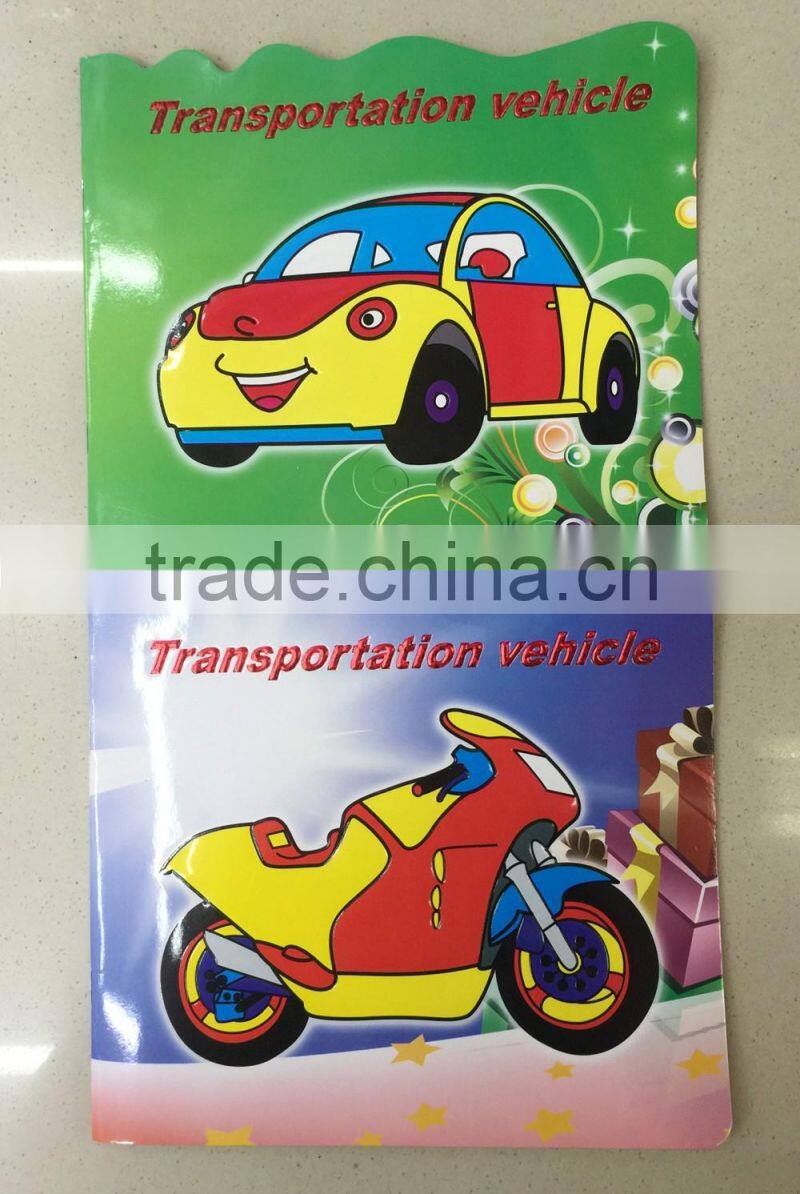 2016 new-model eco-friendly high quality recycled paper coloring books