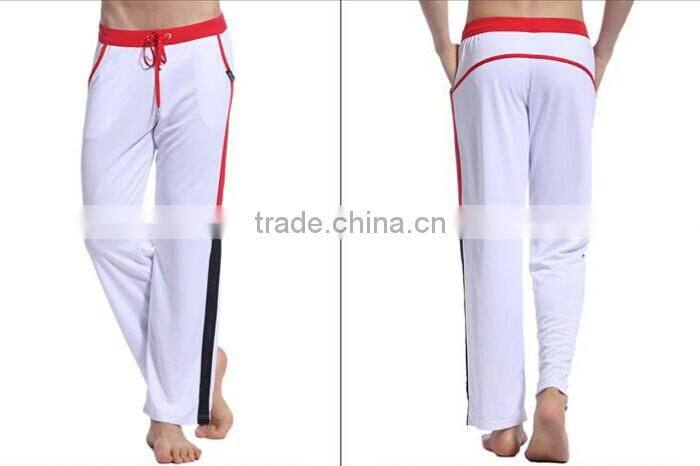 2016 Leisure white long running pants for men