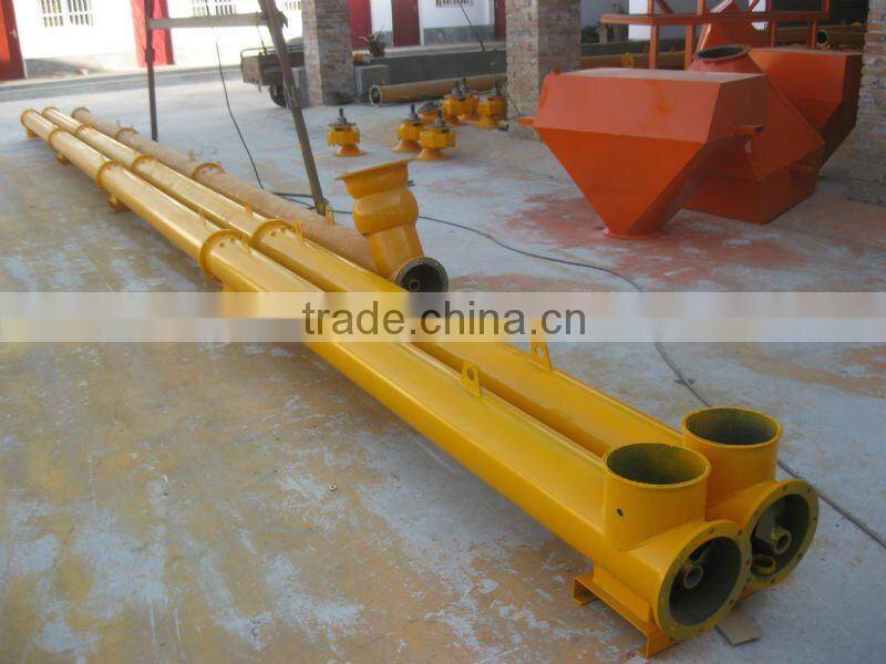 LSY serious concrete screw conveyor with CE certification, LSY219/273/323 screw conveyor
