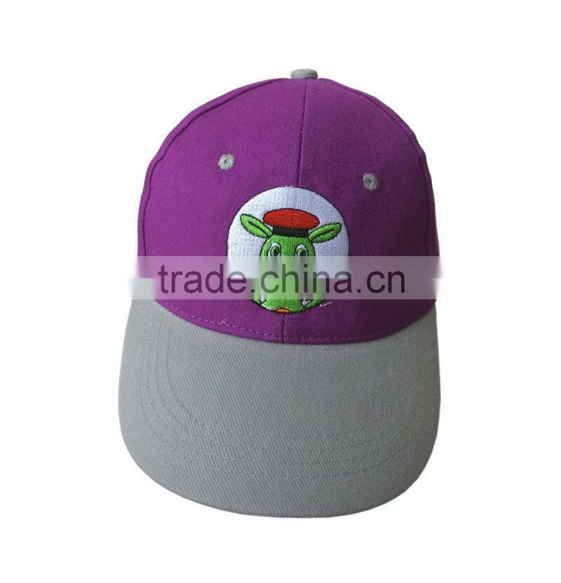 kids baseball cap with embroidery logo